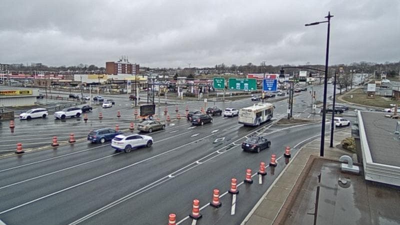 Macdonald Bridge - Halifax bound