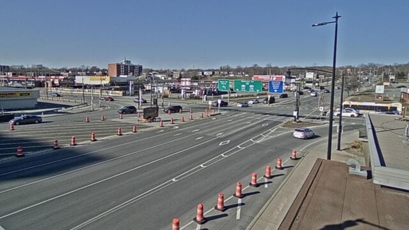 Macdonald Bridge - Halifax bound