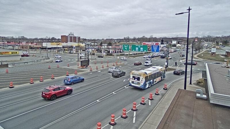 Macdonald Bridge - Halifax bound