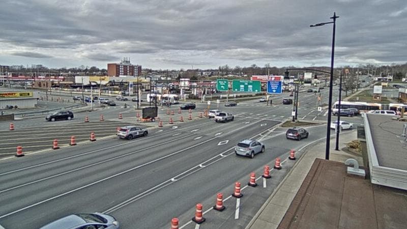 Macdonald Bridge - Halifax bound