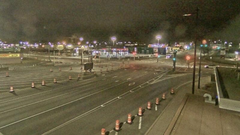 Macdonald Bridge - Halifax bound