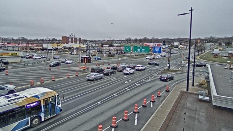 Macdonald Bridge - Halifax bound