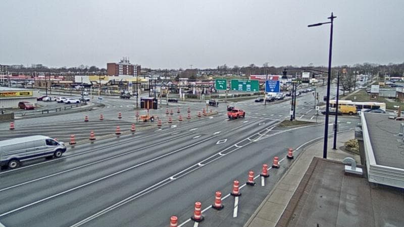 Macdonald Bridge - Halifax bound
