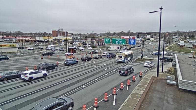 Macdonald Bridge - Halifax bound