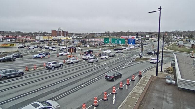Macdonald Bridge - Halifax bound