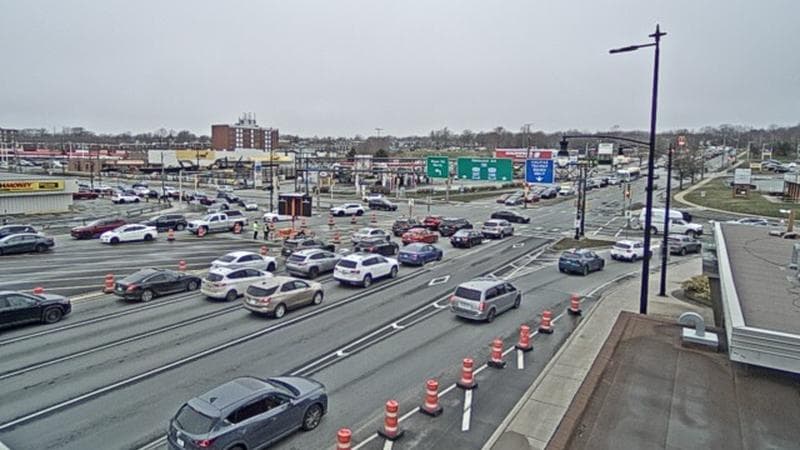 Macdonald Bridge - Halifax bound
