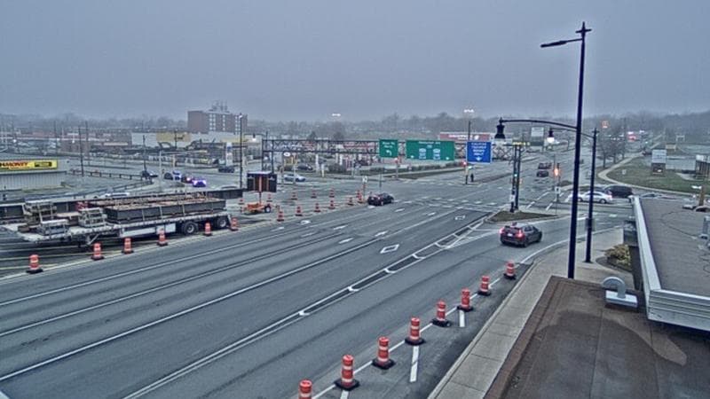 Macdonald Bridge - Halifax bound