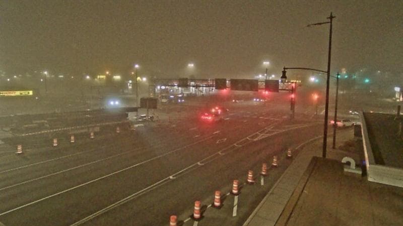 Macdonald Bridge - Halifax bound