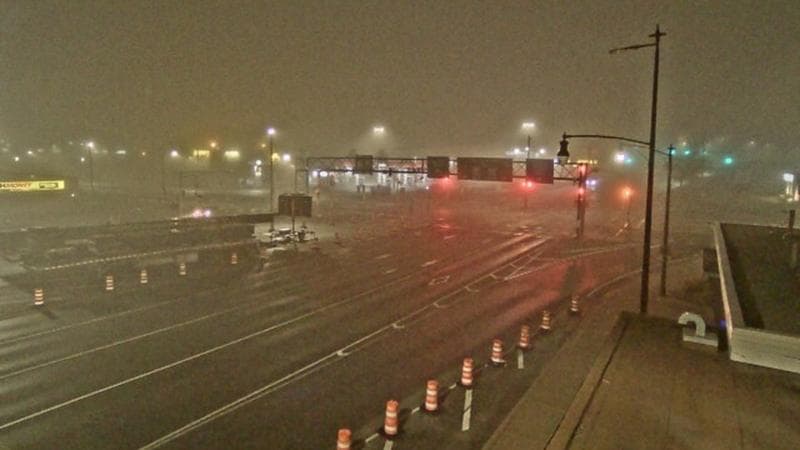 Macdonald Bridge - Halifax bound