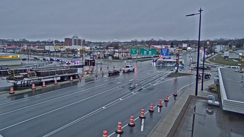 Macdonald Bridge - Halifax bound