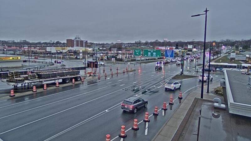 Macdonald Bridge - Halifax bound