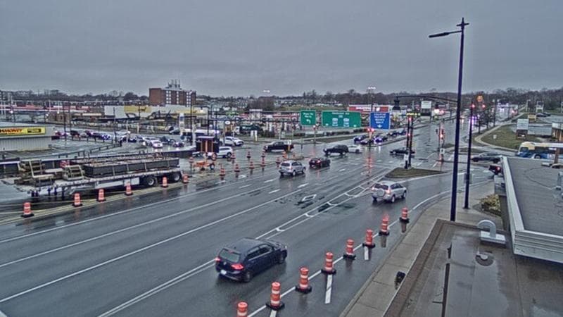 Macdonald Bridge - Halifax bound