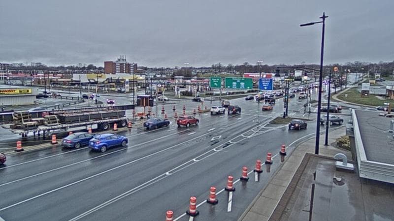 Macdonald Bridge - Halifax bound