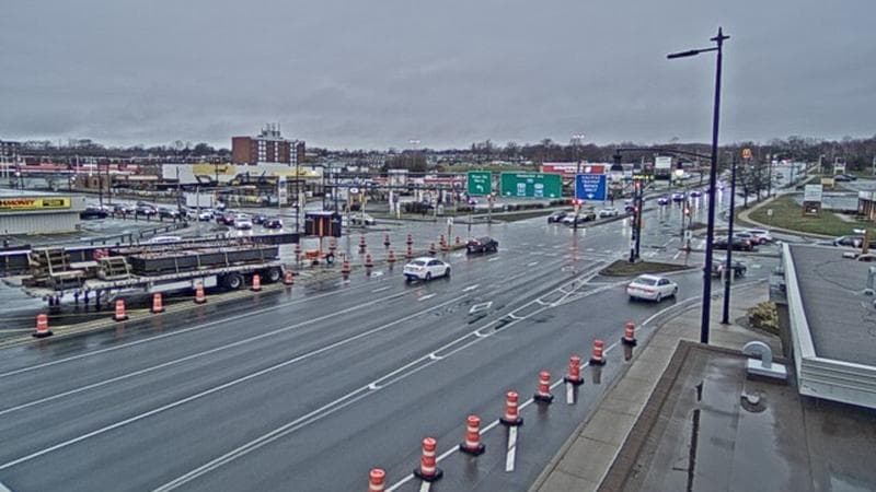 Macdonald Bridge - Halifax bound