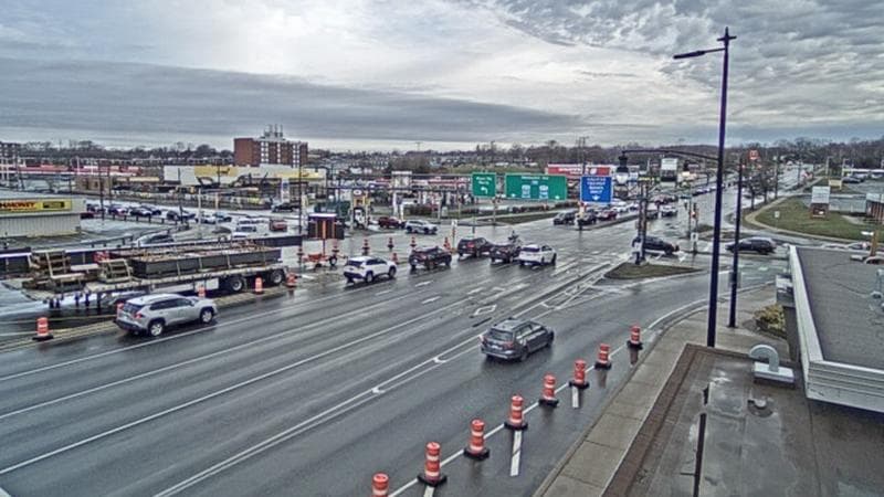 Macdonald Bridge - Halifax bound