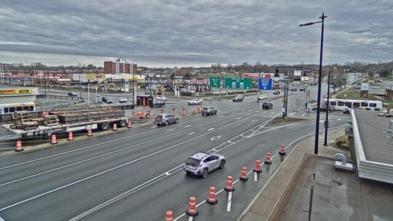 Macdonald Bridge - Halifax bound