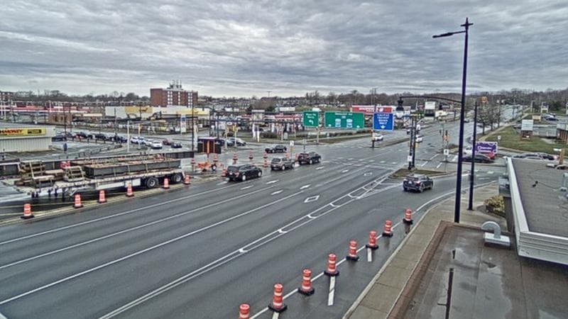 Macdonald Bridge - Halifax bound