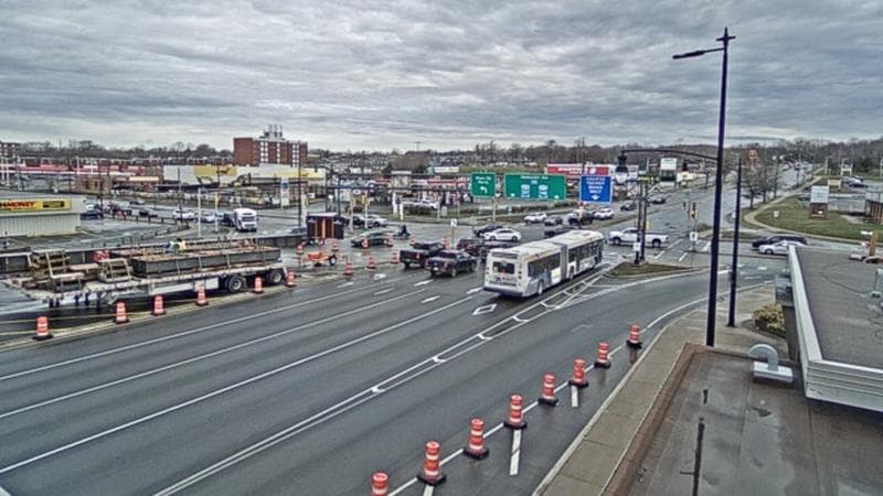 Macdonald Bridge - Halifax bound
