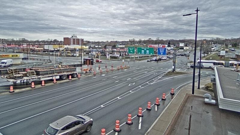 Macdonald Bridge - Halifax bound
