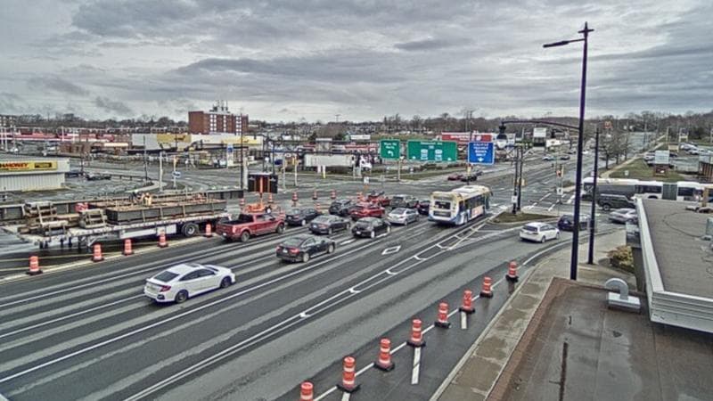 Macdonald Bridge - Halifax bound