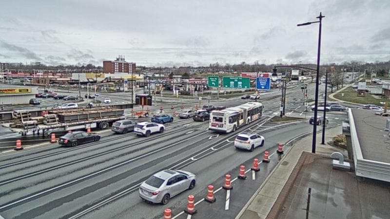 Macdonald Bridge - Halifax bound