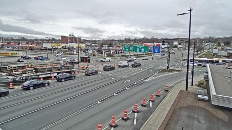 Macdonald Bridge - Halifax bound