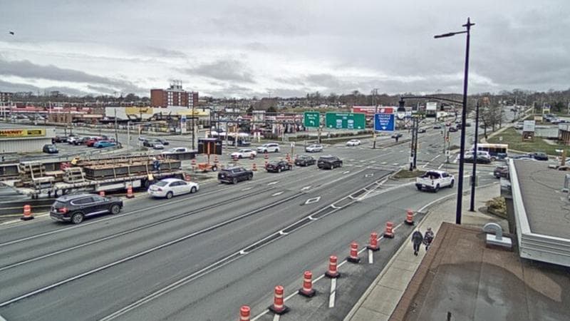 Macdonald Bridge - Halifax bound