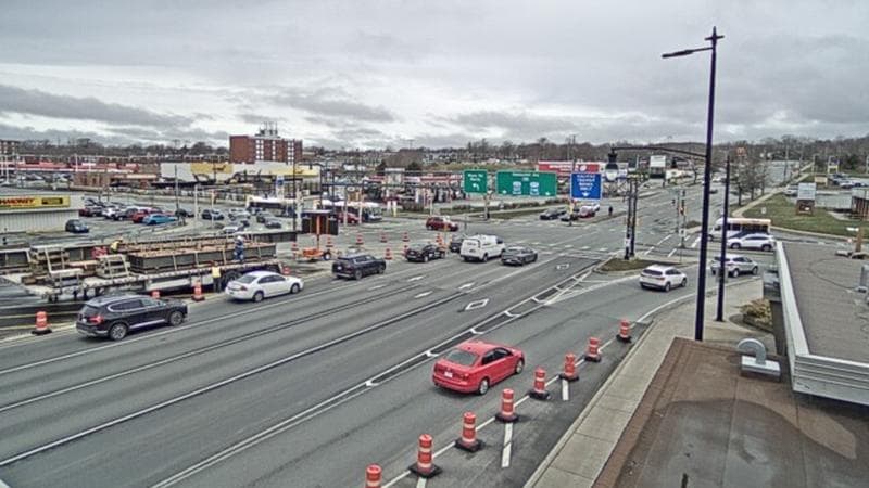 Macdonald Bridge - Halifax bound