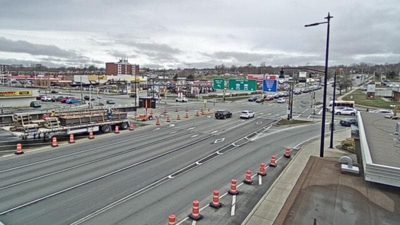 Macdonald Bridge - Halifax bound