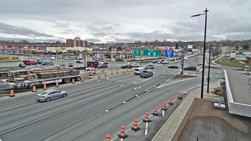 Macdonald Bridge - Halifax bound