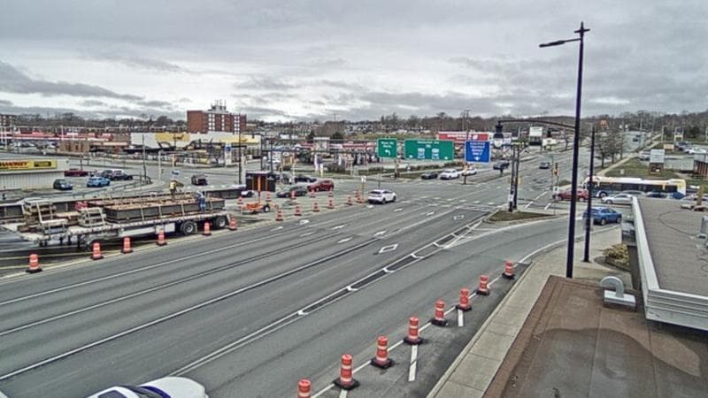 Macdonald Bridge - Halifax bound