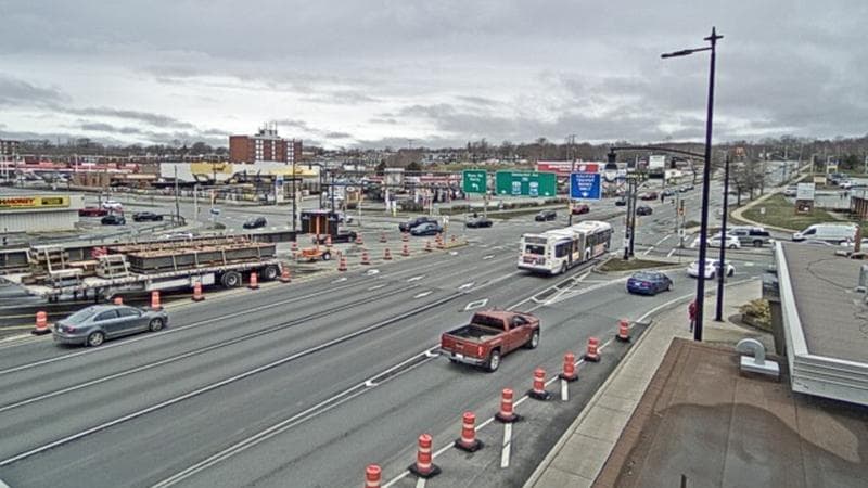 Macdonald Bridge - Halifax bound