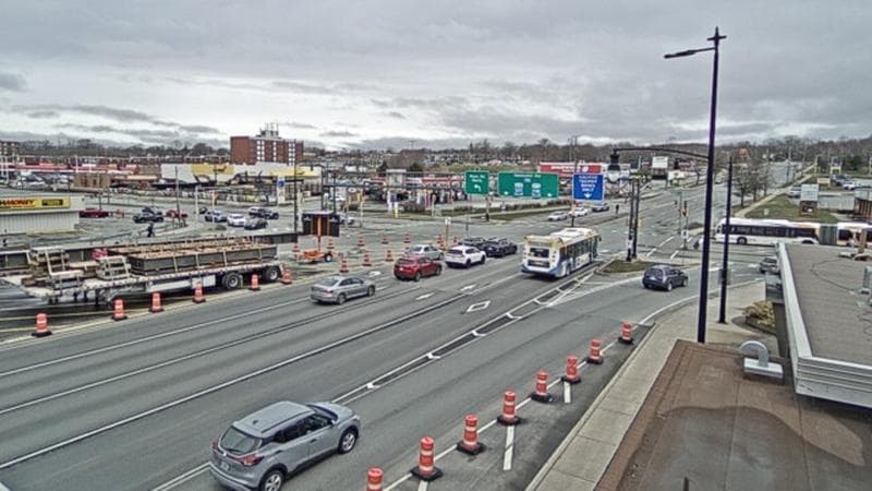 Macdonald Bridge - Halifax bound