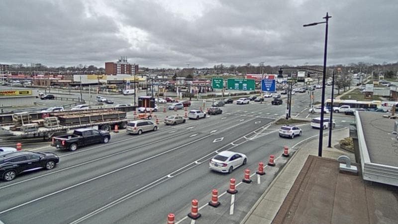 Macdonald Bridge - Halifax bound