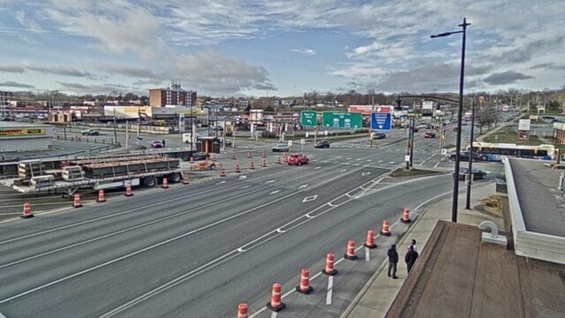 Macdonald Bridge - Halifax bound
