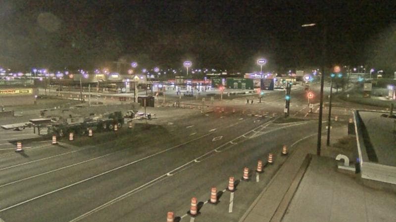 Macdonald Bridge - Halifax bound