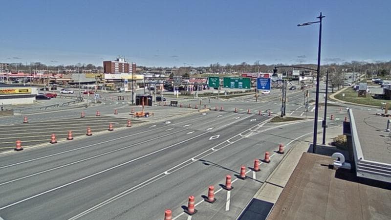 Macdonald Bridge - Halifax bound