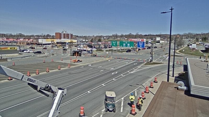 Macdonald Bridge - Halifax bound