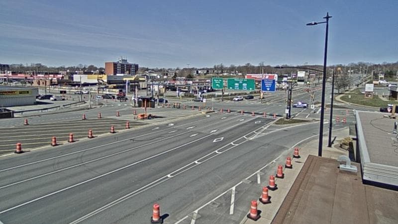 Macdonald Bridge - Halifax bound