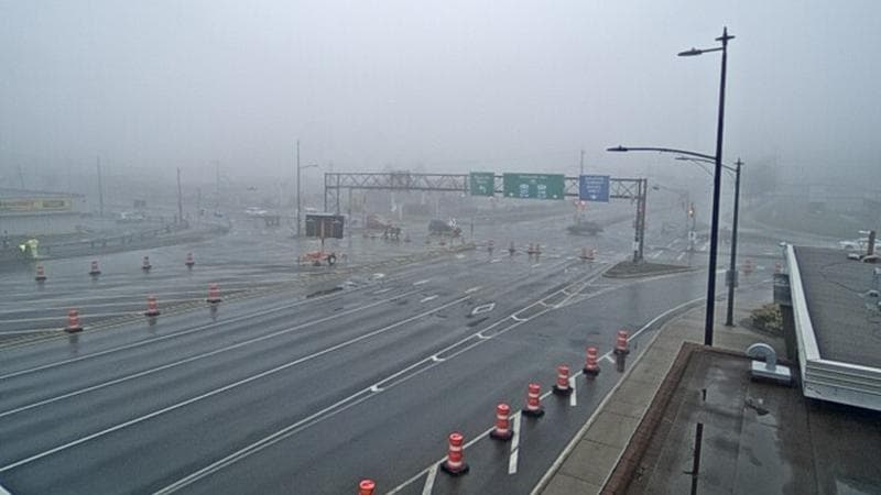 Macdonald Bridge - Halifax bound