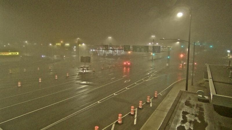Macdonald Bridge - Halifax bound