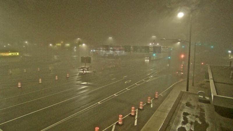 Macdonald Bridge - Halifax bound