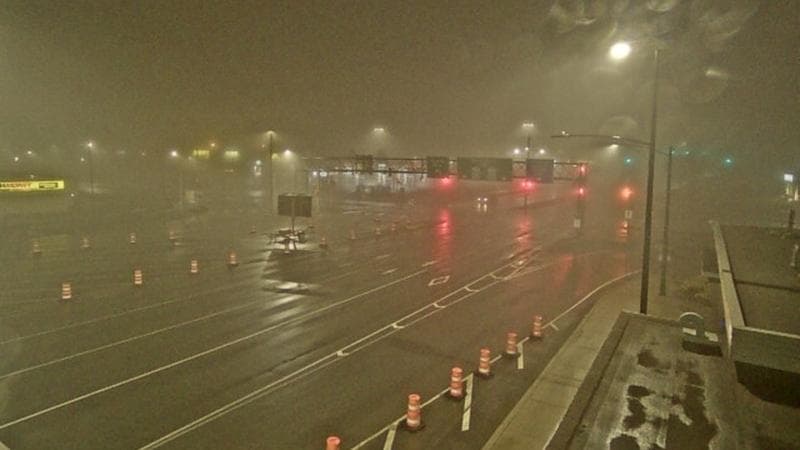 Macdonald Bridge - Halifax bound