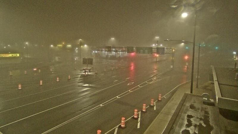 Macdonald Bridge - Halifax bound