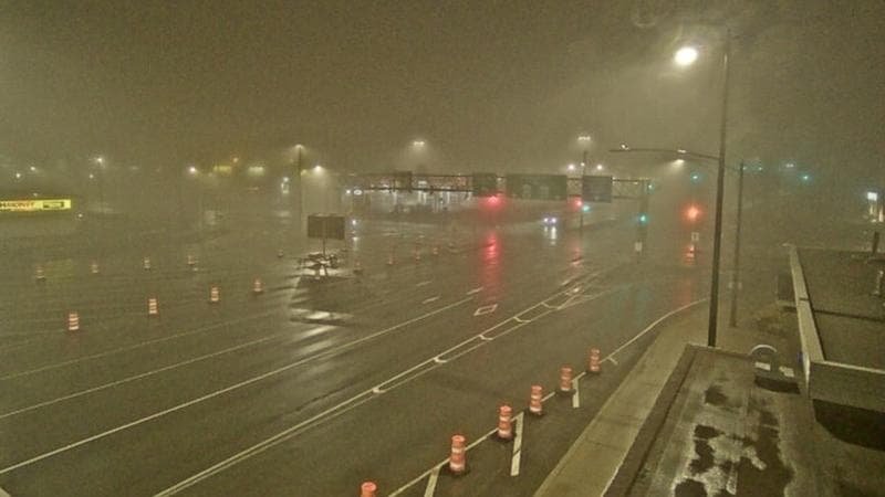 Macdonald Bridge - Halifax bound