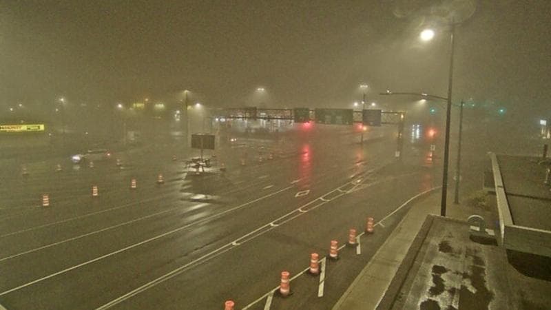 Macdonald Bridge - Halifax bound