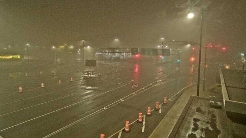 Macdonald Bridge - Halifax bound