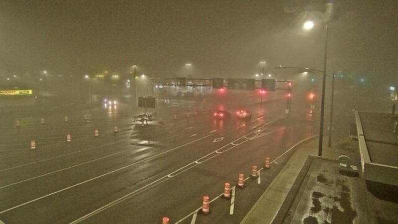 Macdonald Bridge - Halifax bound