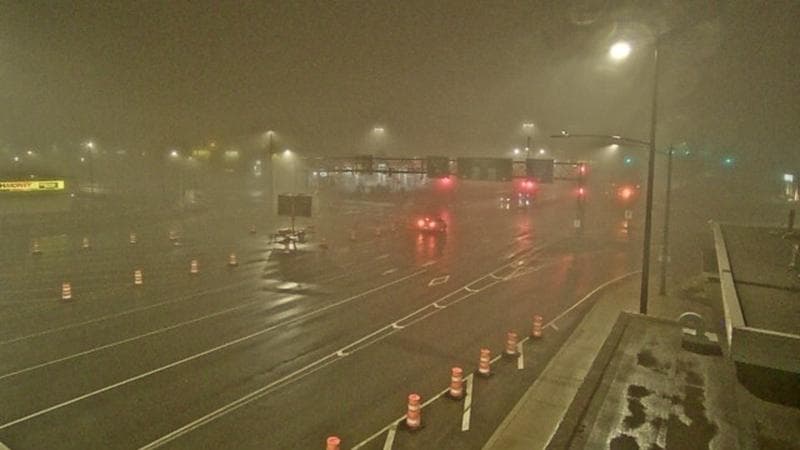 Macdonald Bridge - Halifax bound