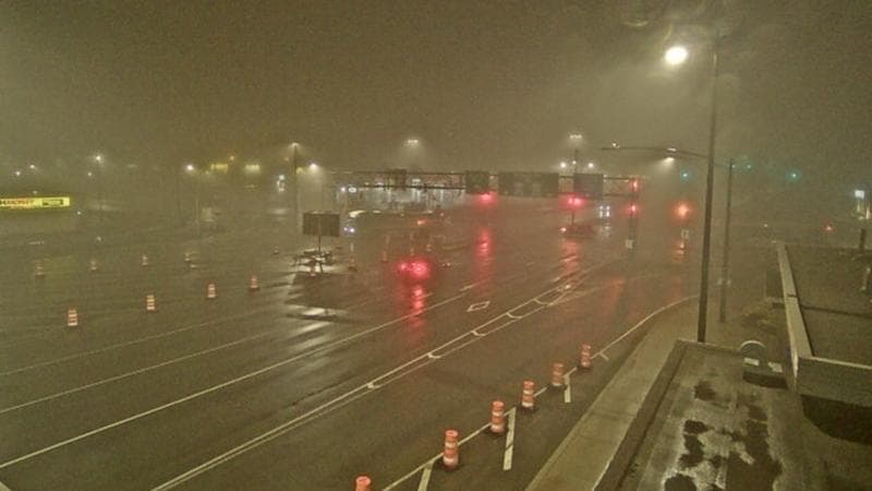 Macdonald Bridge - Halifax bound